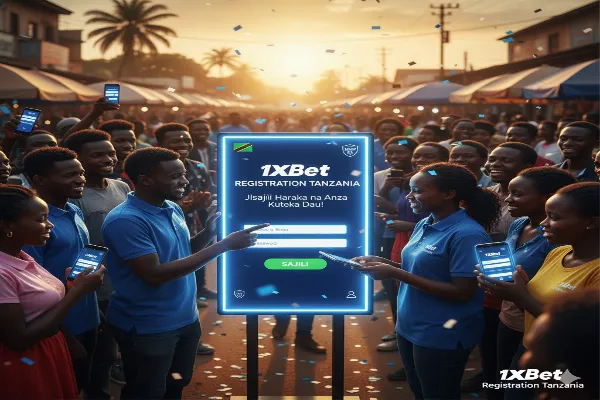 1xBet Registration Tanzania